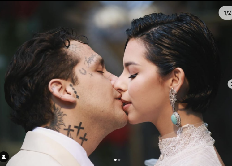 Así fue la boda de Christian Nodal y Ángela Aguilar
